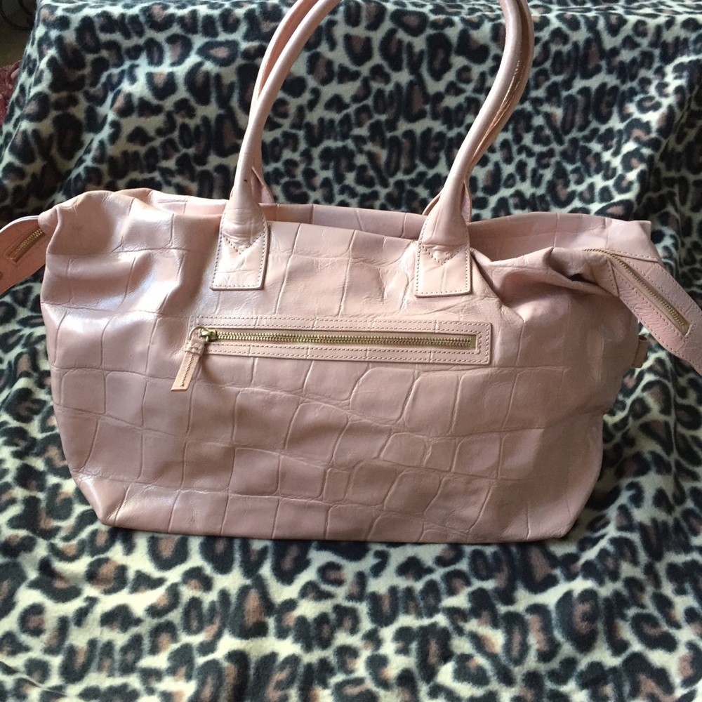 Dooney & Bourke Light Pink Large Tote Bag Rare